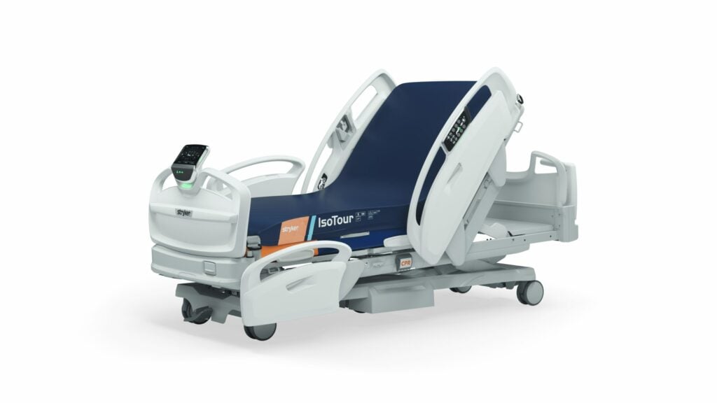 Stryker launches first completely wireless hospital bed