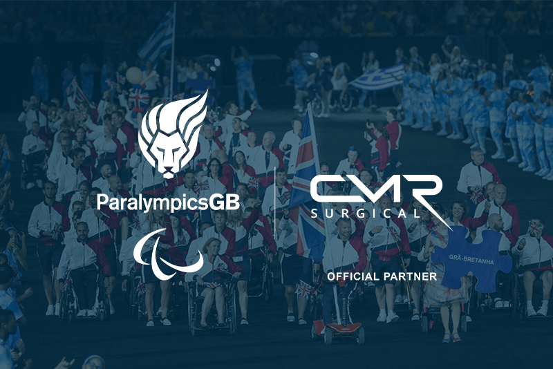 CMR Surgical signs gold-tier partnership with ParalympicsGB