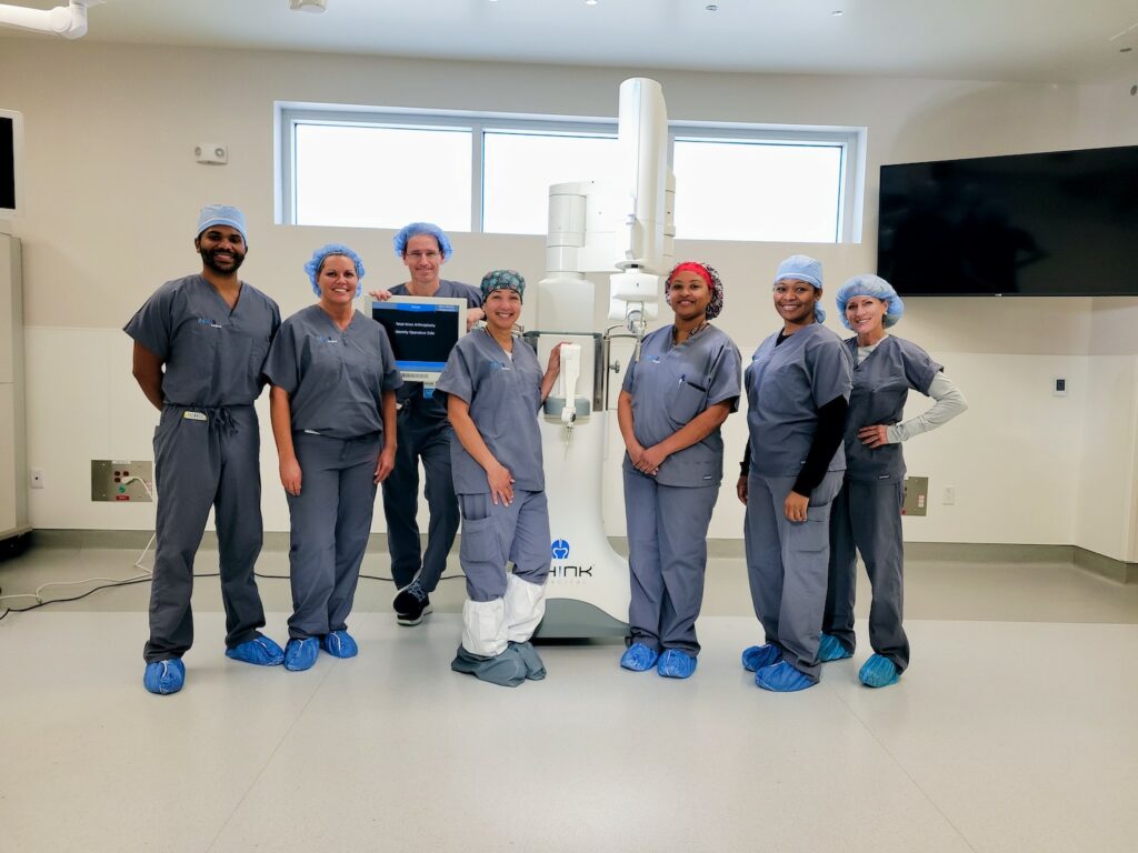 INOV8 Surgical Completes First Surgery using THINK Surgical’s Second-Generation Robot Technology