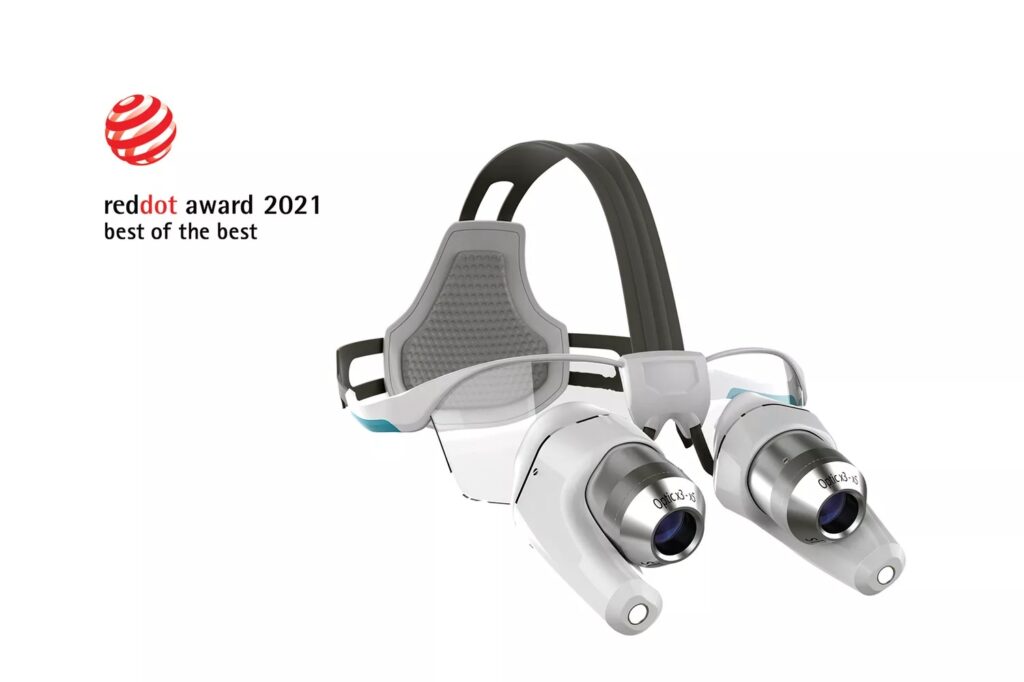 Sagentia Innovation wins Red Dot: Best of the Best award for voice-controlled surgical loupes