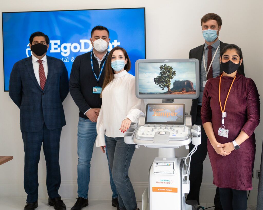 EgoDent Dental and Medical First in UK to install the ACUSON Juniper Select Ultrasound System from Siemens Healthineers