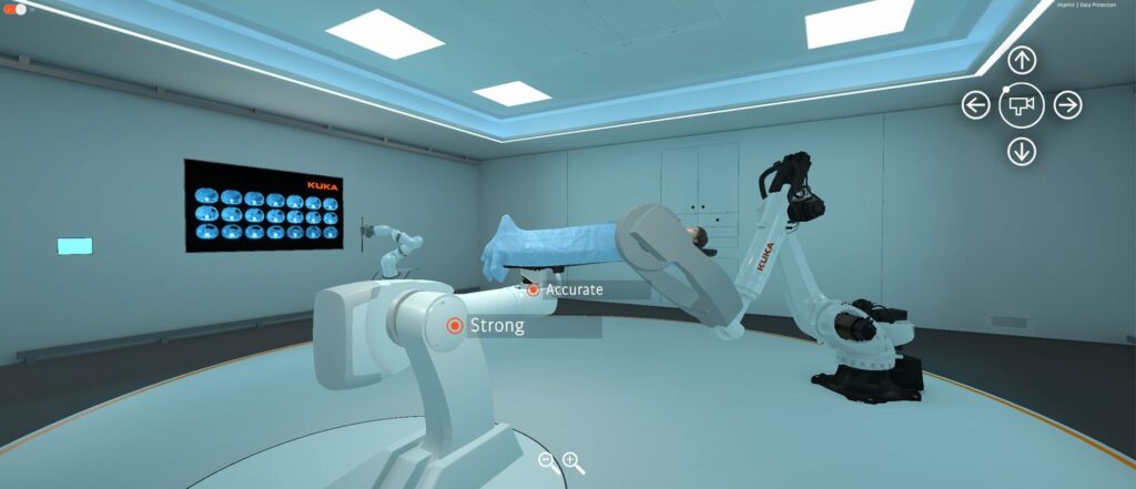 Experience Medical Robotics with KUKA Virtual Showroom