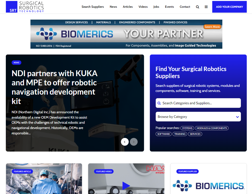 surgical robotics advertising