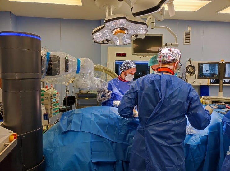 Cyber spinal surgery