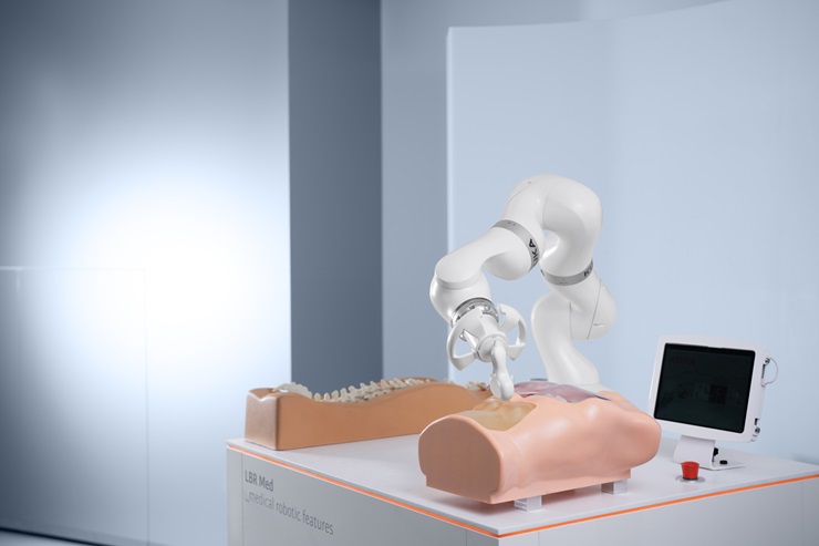 LBR Med medical robotics Arab Health