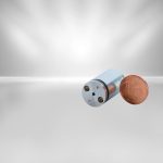 Permanent magnet brake for small motors