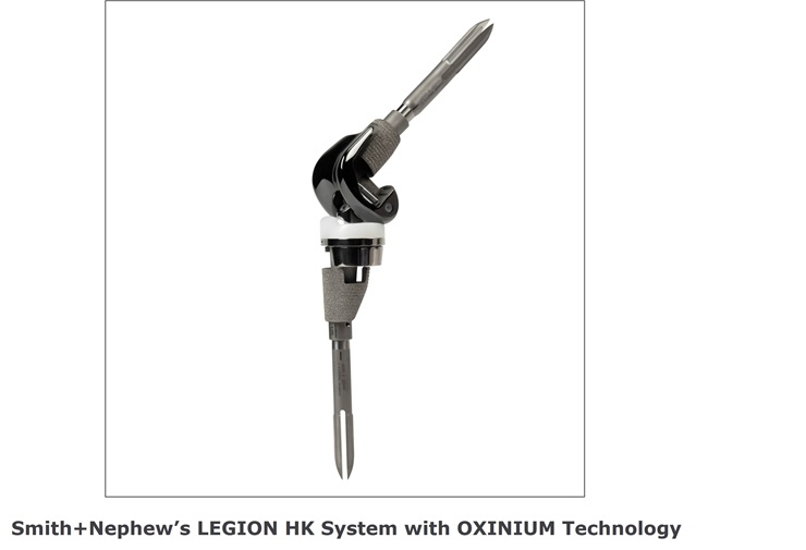 Smith+Nephew Launches New LEGION™ Hinged Knee System with OXINIUM™ Technology