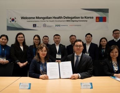 meerecompany Signs MOU with the Mongolian Center for Health Development