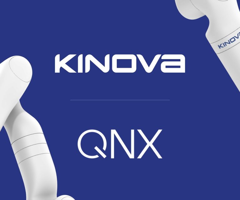 Kinova and QNX partnership
