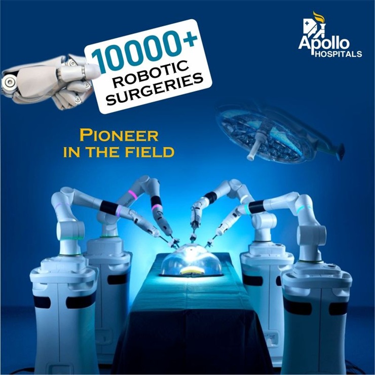Apollo Hospitals achieves 10,000 robotic surgeries with da Vinci® Surgical System