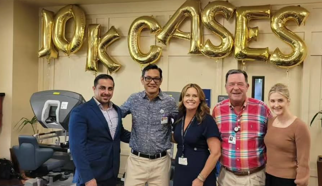 Doctors Medical Center celebrates 10,000 robotic surgeries