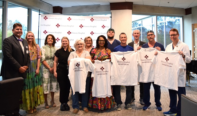 Flowers Hospital celebrates 10,000 robotic surgeries