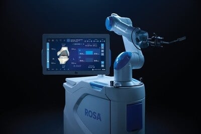 Zimmer Biomet Holdings, Inc. has announced U.S. Food and Drug Administration (FDA) 510(k) clearance of ROSA® Knee with OptimiZe™