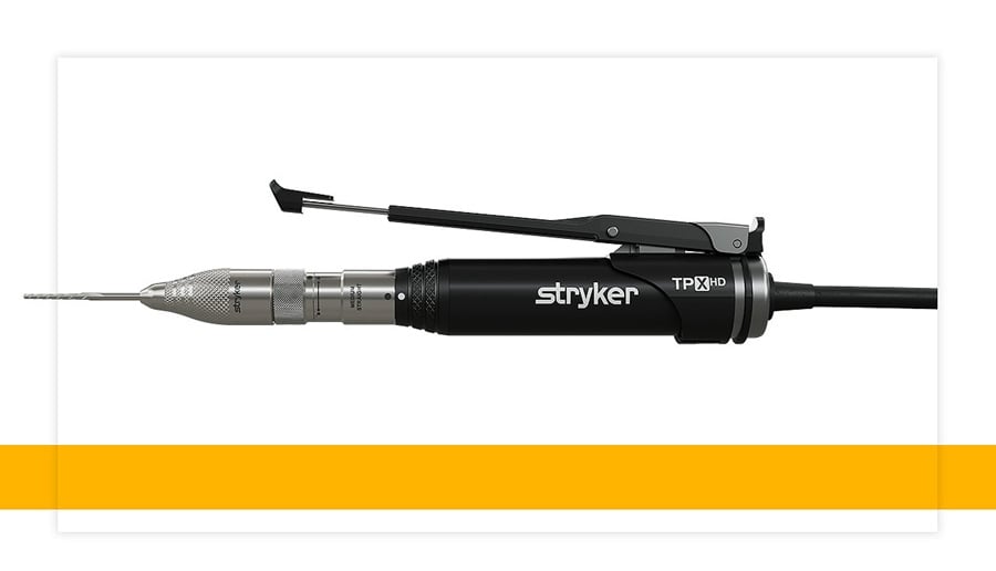 Stryker launches TPX HD® power tool
