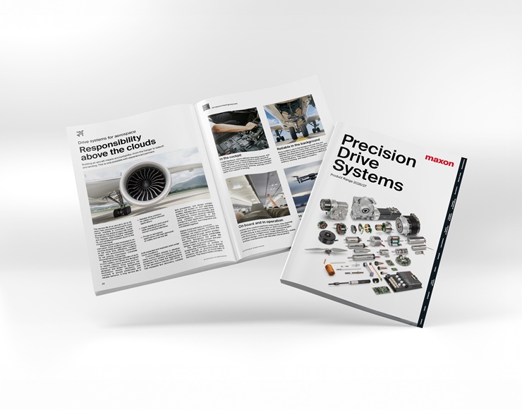 The completely revised maxon catalog 2026/2027
