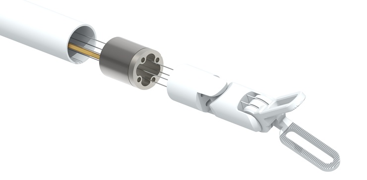 First Sensor for Surgical Instrument Integration: HEX8 High Force